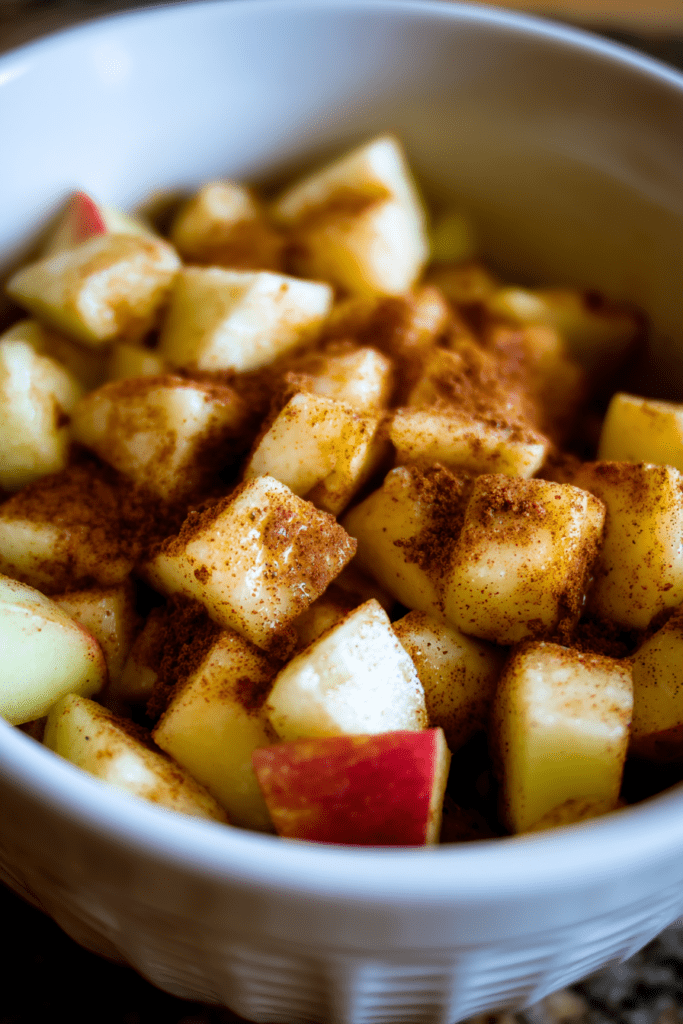 Amish apple fritter bread