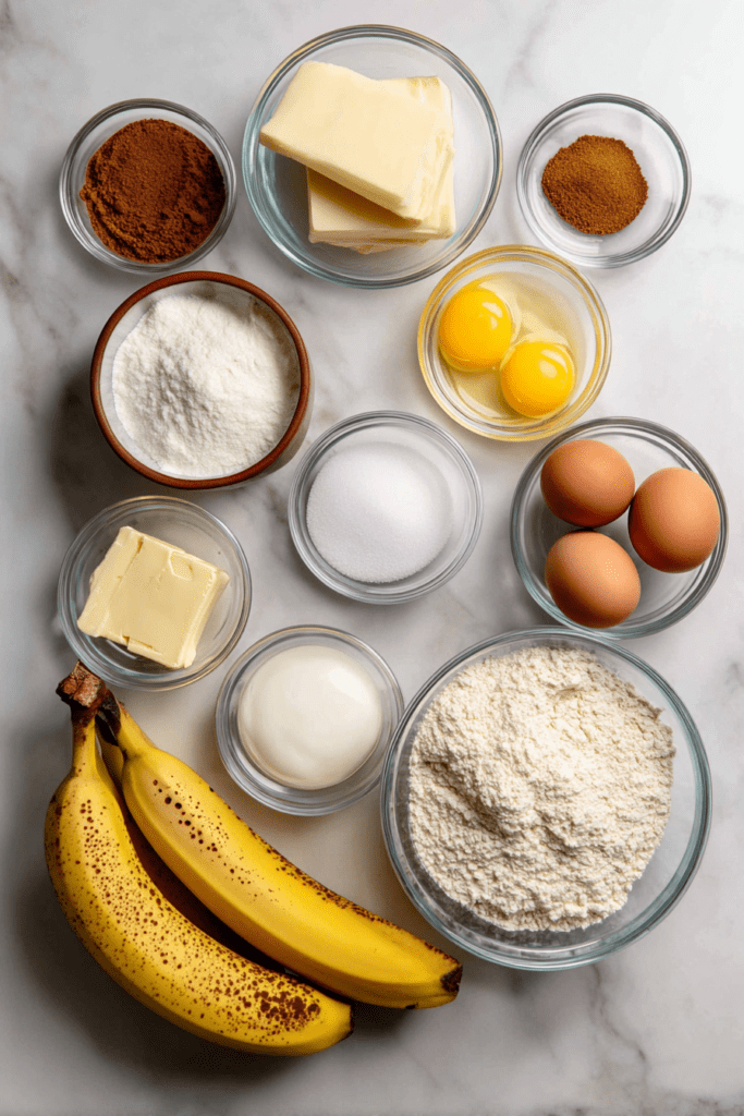 banana bread with crumb topping