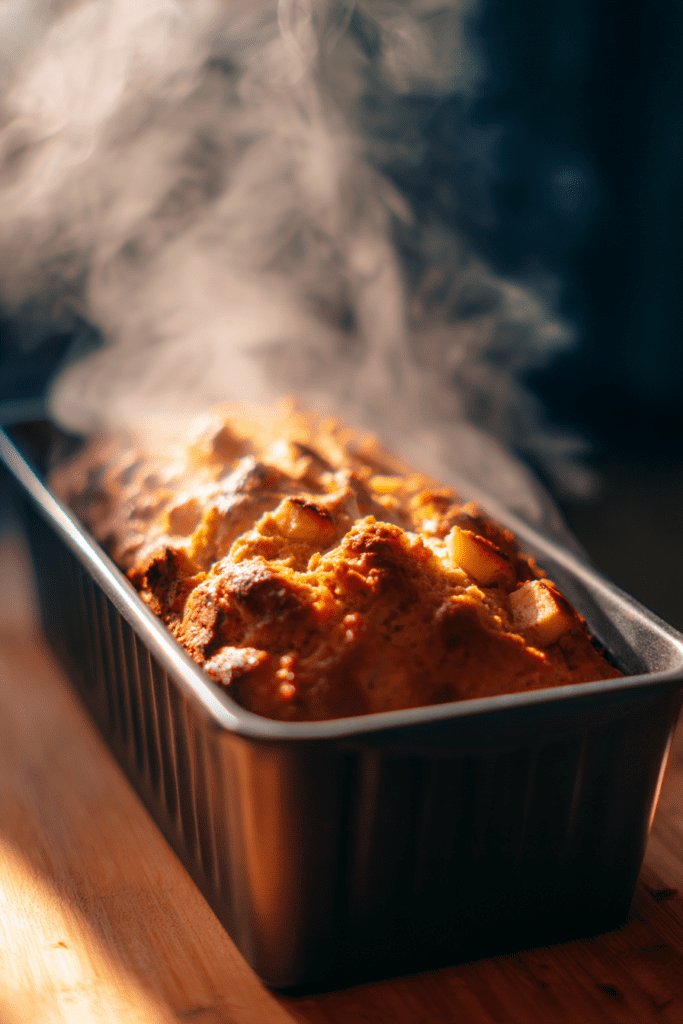 Amish apple fritter bread