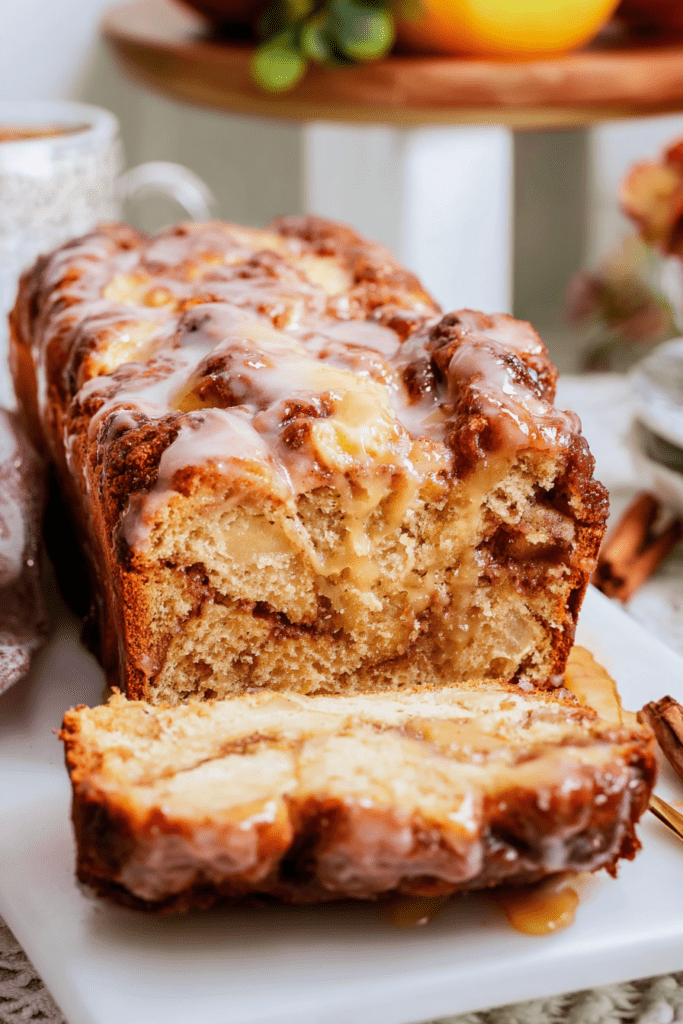 Amish apple fritter bread