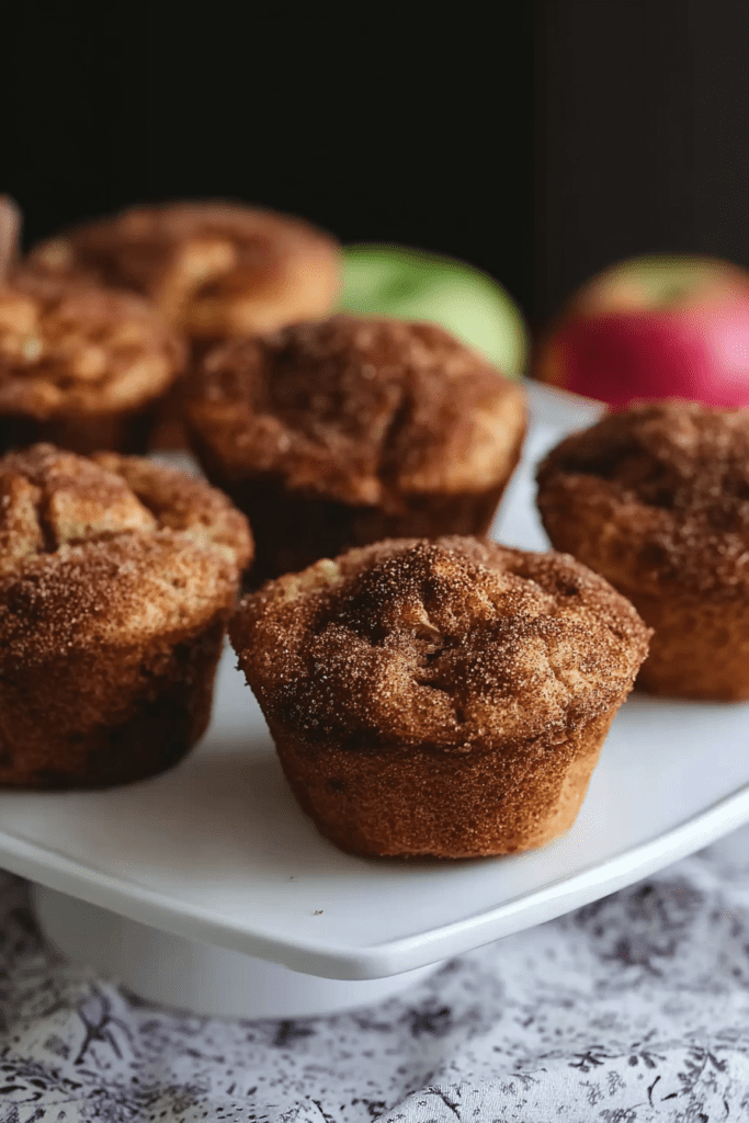 cinnamon apple muffins