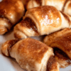 Easy Cinnamon Sugar Crescent Rolls