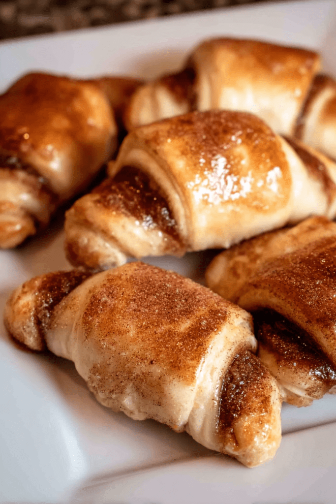 cinnamon sugar crescent rolls
