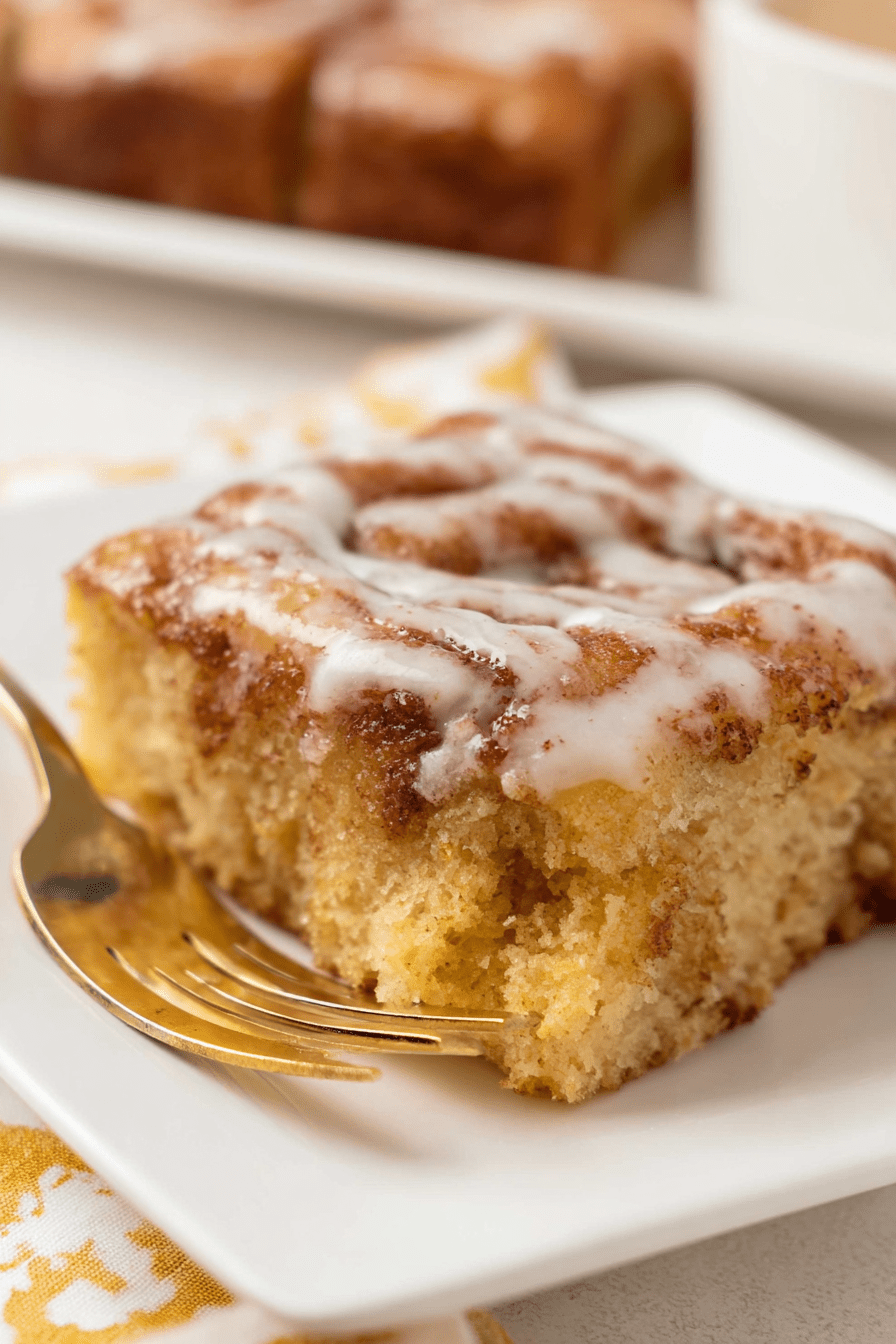 Easy Honey Bun Cake Recipe | Nostalgic Dessert - Taste Advance