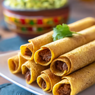 Crispy Beef Taquitos
