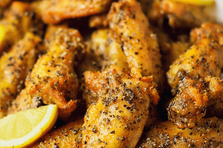 Crispy Lemon Pepper Wings