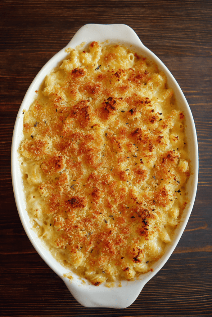 homemade macaroni and cheese