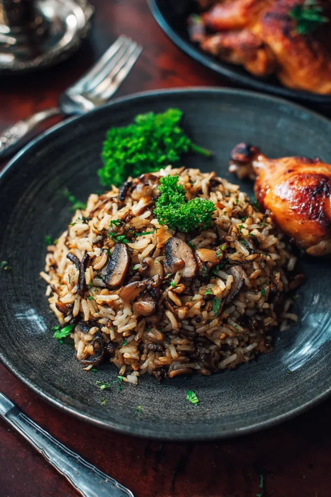 Mushroom Rice Recipe