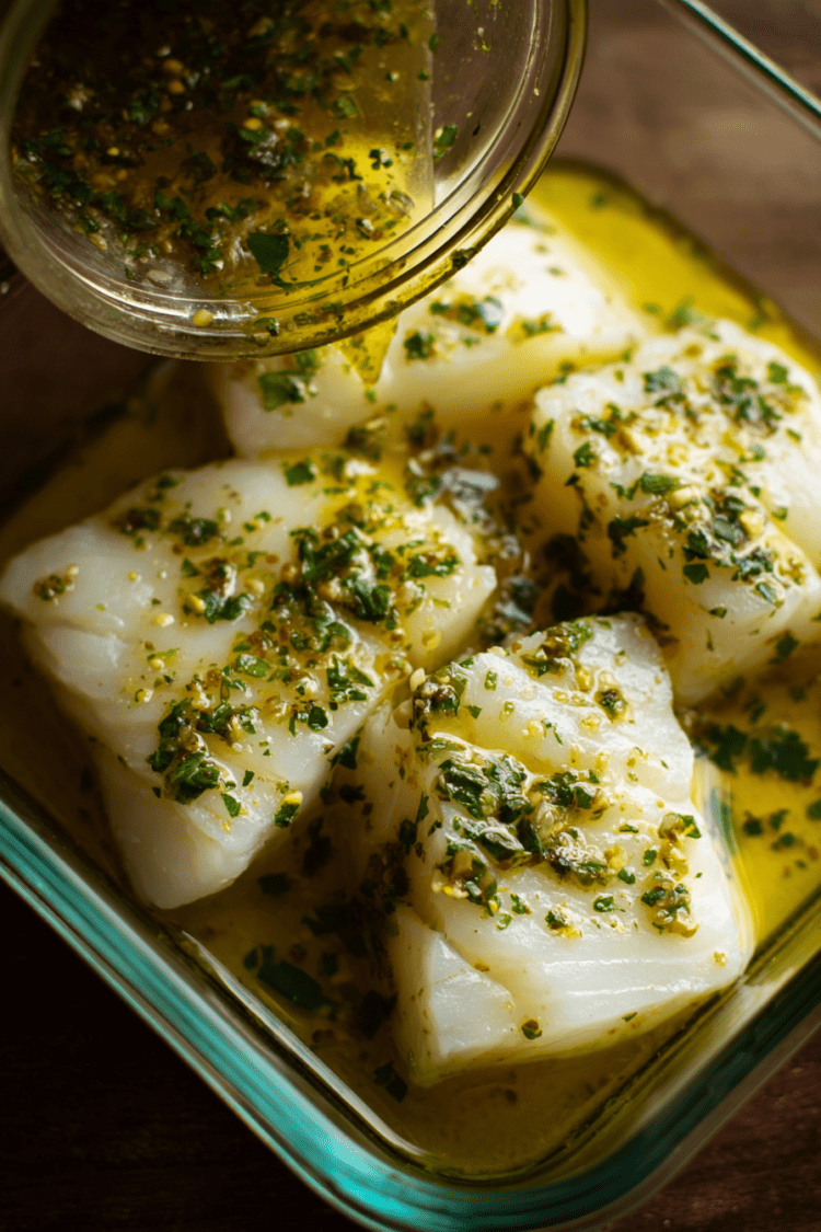 Easy Baked Cod with Lemon Butter & Capers - Taste Advance