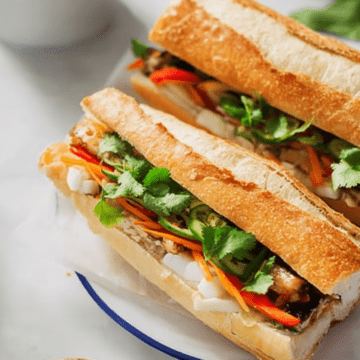 Crispy Marinated Tofu Banh Mi