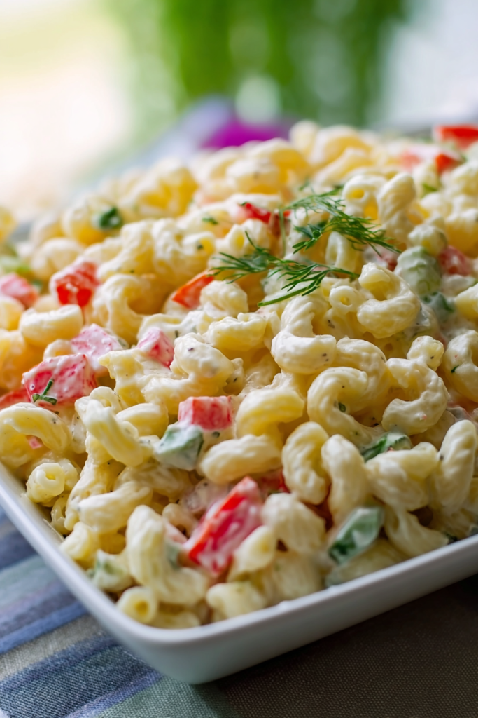 Classic Macaroni Salad Recipe