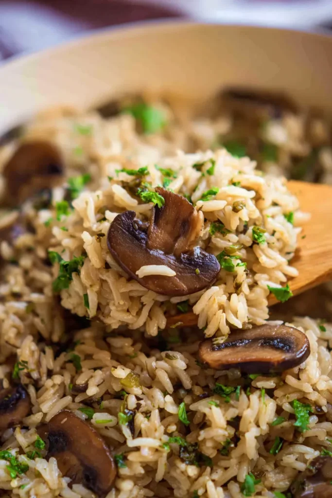 Mushroom Rice Recipe