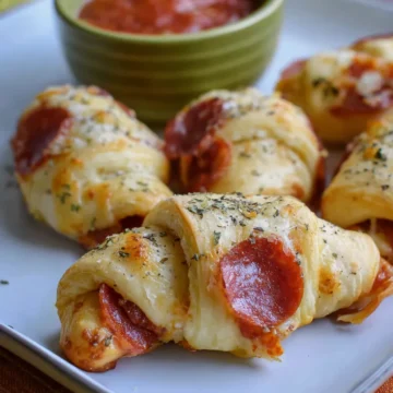 Pizza Stuffed Crescent Rolls