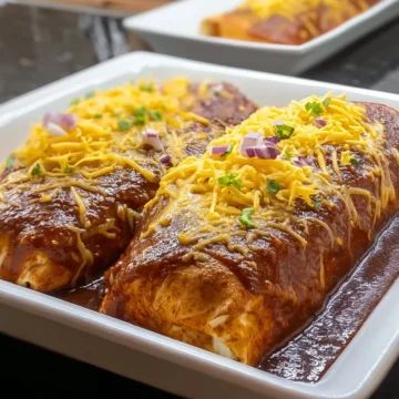 Savory Homestyle Wet Burritos