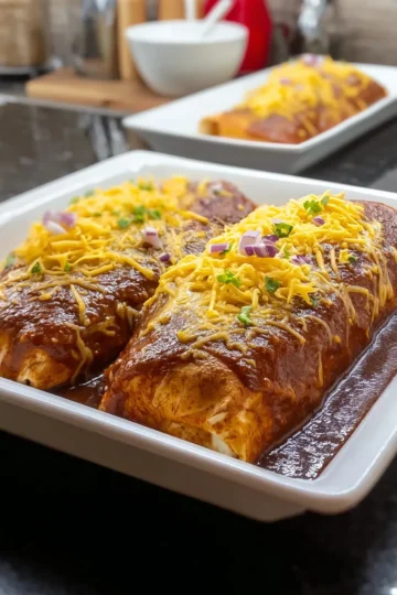 Savory Homestyle Wet Burritos