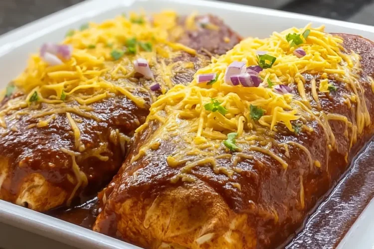 Savory Homestyle Wet Burritos