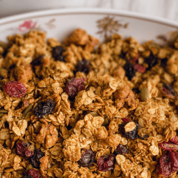 Homemade Vegan Granola Clusters
