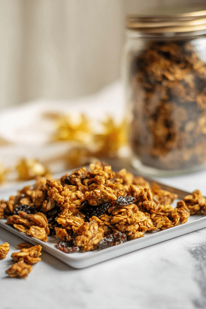 homemade vegan granola