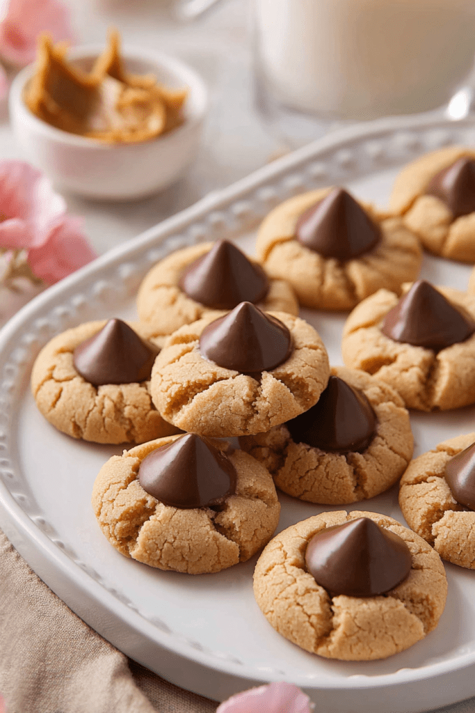 peanut butter blossoms