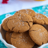 Soft and Chewy No-Chill Gingerbread Cookies