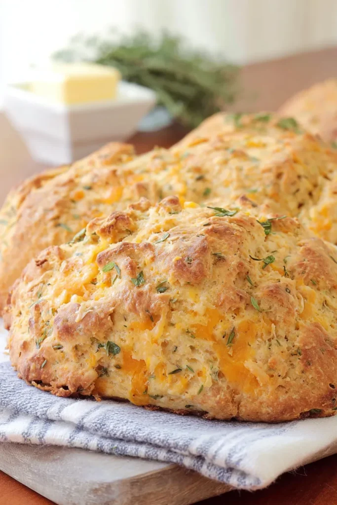 Savory Irish soda bread