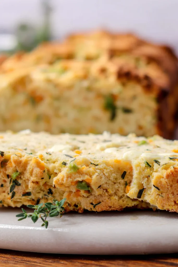 Savory Irish soda bread