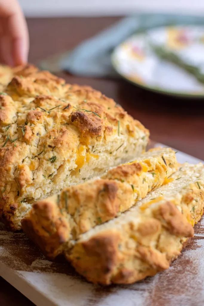 Savory Irish soda bread