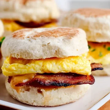 Freezer Breakfast Sandwiches