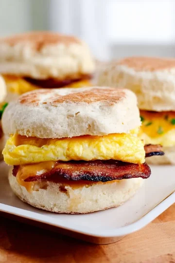 Freezer Breakfast Sandwiches