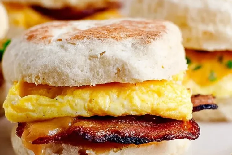 Freezer Breakfast Sandwiches