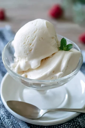 Homemade 3-Ingredient Frozen Yogurt